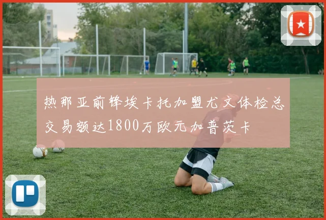 热那亚前锋埃卡托加盟尤文体检总交易额达1800万欧元加普茨卡